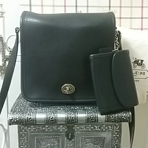 Coach Handbags - Like New , Coach Legacy Flap & Mini Purse